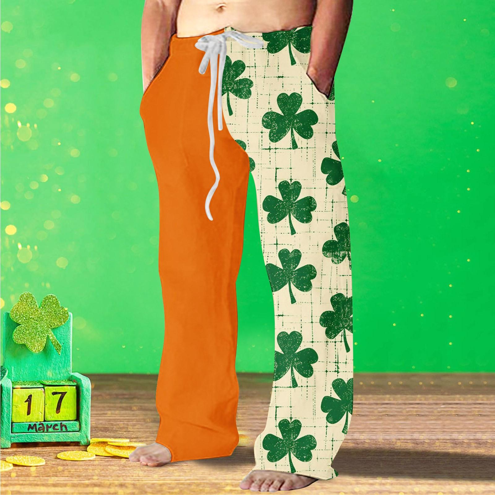 

улица. Мужские брюки с принтом Patrick s XXXL белый