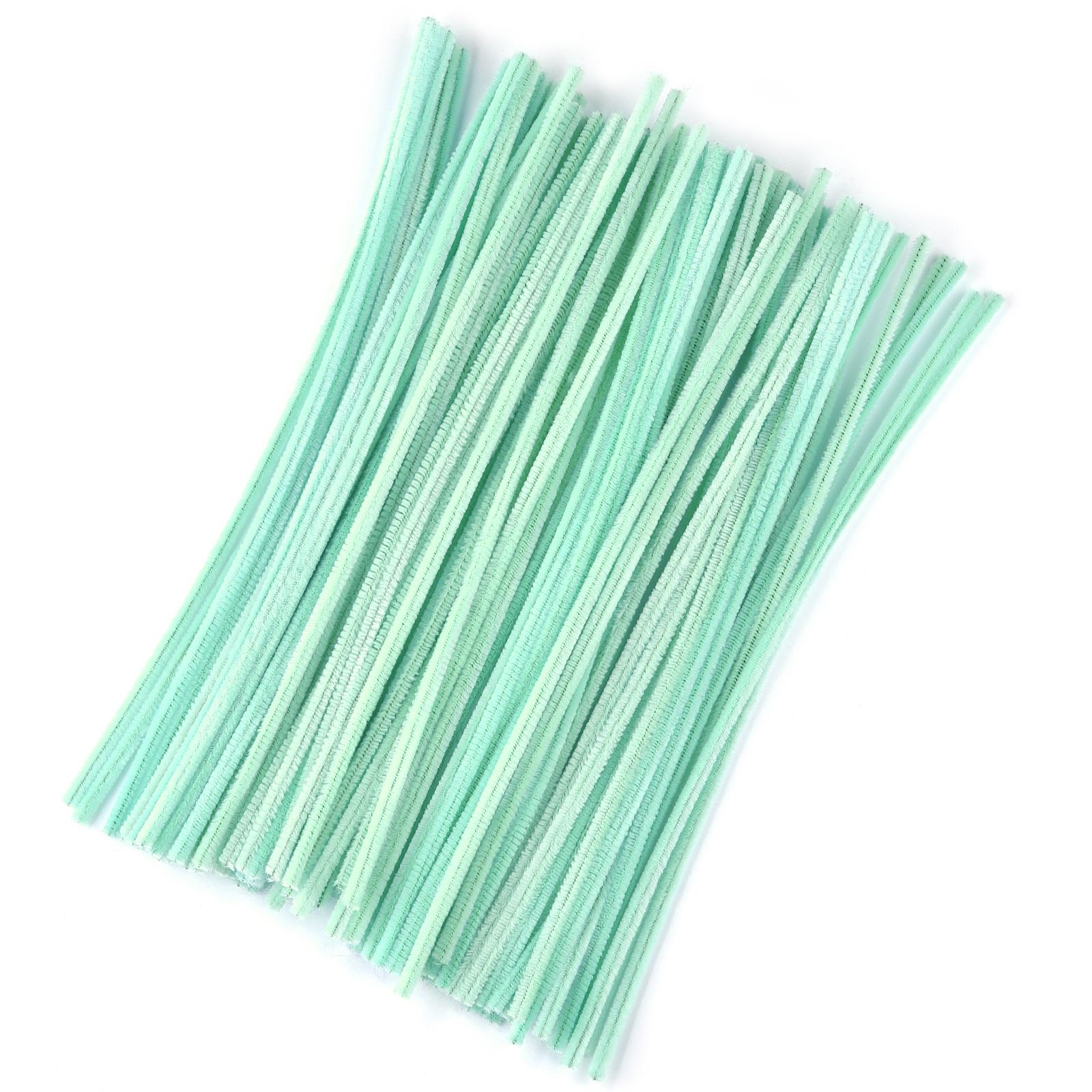 

100pcs Chenille Stems Toys DIY Strips Twist Bar Anvil Wire Craft Pipe Creative Hobby Children Plush Stick Chenille Sticks craft