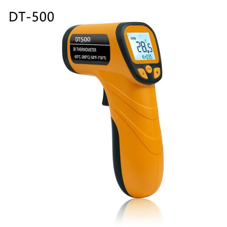 

DT500 Non-contact Thermometer Heat Temperature Temp Gun for Cooking Griddle Grill Oven without Battery Type B