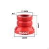 2 Pieces Bicycle Hub Nut Bike Axle Nuts Non Slip Spare Part Quick Release Lever