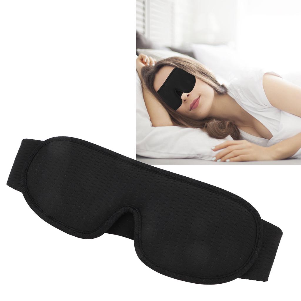 3D   Mask Light Blocking Brthable Lightweight   3D Contoured Cup Eye Mask for Side    Bedroom