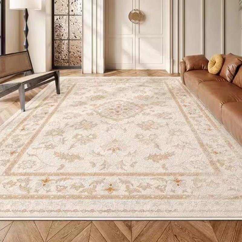 Bohemian Style Carpets for Living Room Large Area Bedroom Decor Retro Carpet Thick Plush Lounge Floor Mat Fluffy Soft Study Rug