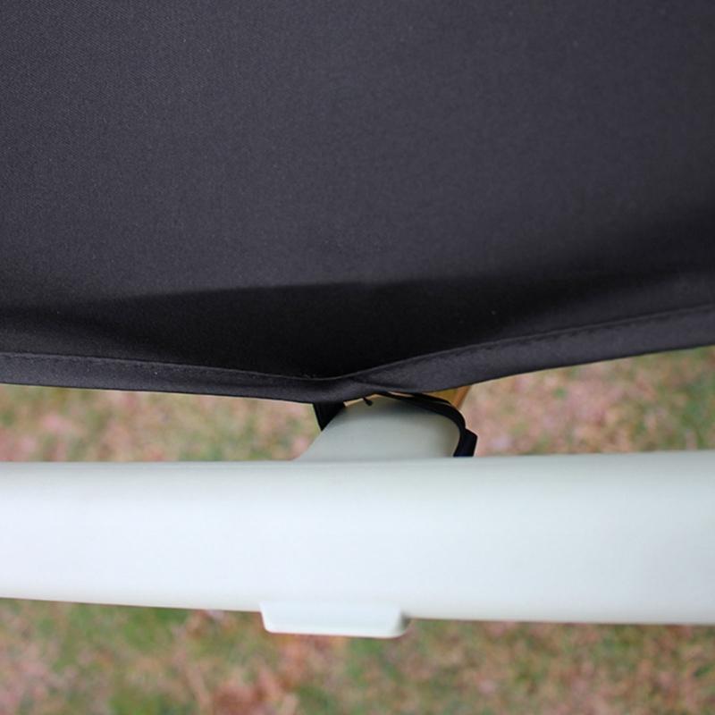 Breathable Strollers Sunshade Awning Pocket Pushchair Canopy for Baby with Easy Installation and Storage Feature