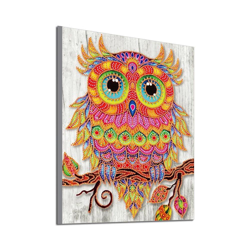 Buy MC DIY 5D Partial Drill Cross Stitch Kits Crystal Special Shaped ...