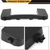 Front Bumper Tow Hook Bolt Cover Cap Pair Compatible with Ford F250 F350 Super Duty 2017-2022
