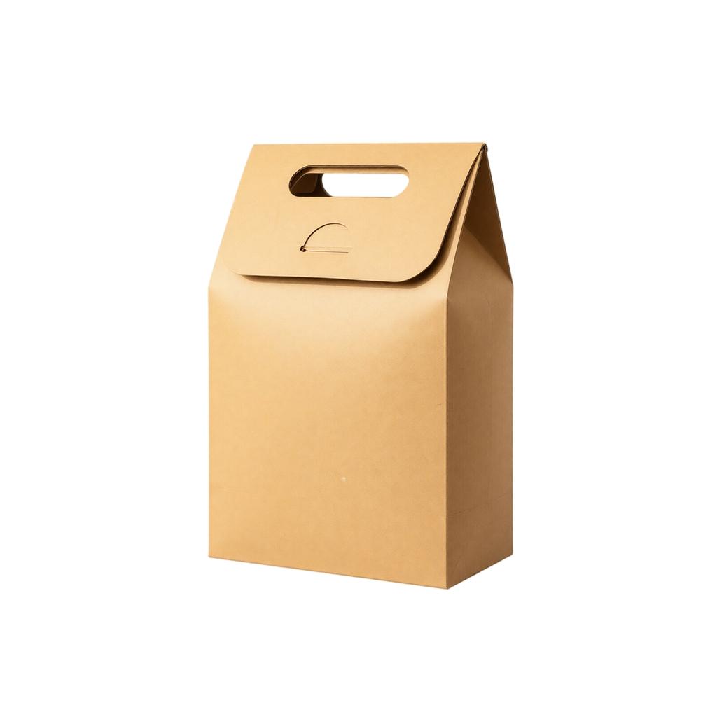 Candy Gift Packaging Boxes with Handles, 10 Pack, for Gifts and Treats