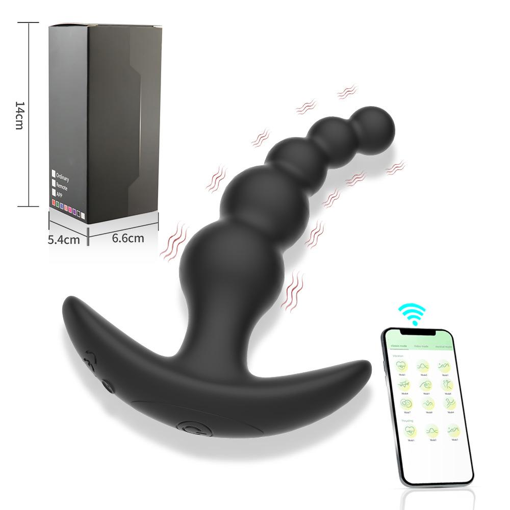 Bluetooth APP-Controlled Prostate Massager for MenWireless Anal Vibrator&Butt Plug, Dual-Stimulating Adult Sex Toy for Men&Women