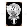 Weltraum Fernsehserie Metallschild Gestaltung Garage Garage Gestaltung Wanddekoration Blechschild Poster