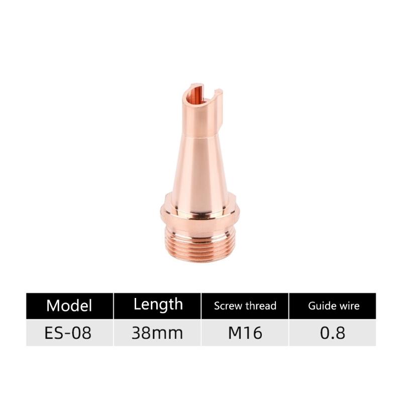 Welding Head Nozzle Copper Welding Nozzles Suitable for Welding Operations in Industrial Manufacturing Processes