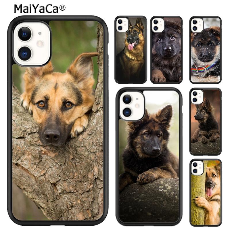 German Shepherd Dog Phone Case Cover For iPhone 17 Air 13 14 16 16e 15 Pro Max Plus 11 12 Shell Coque