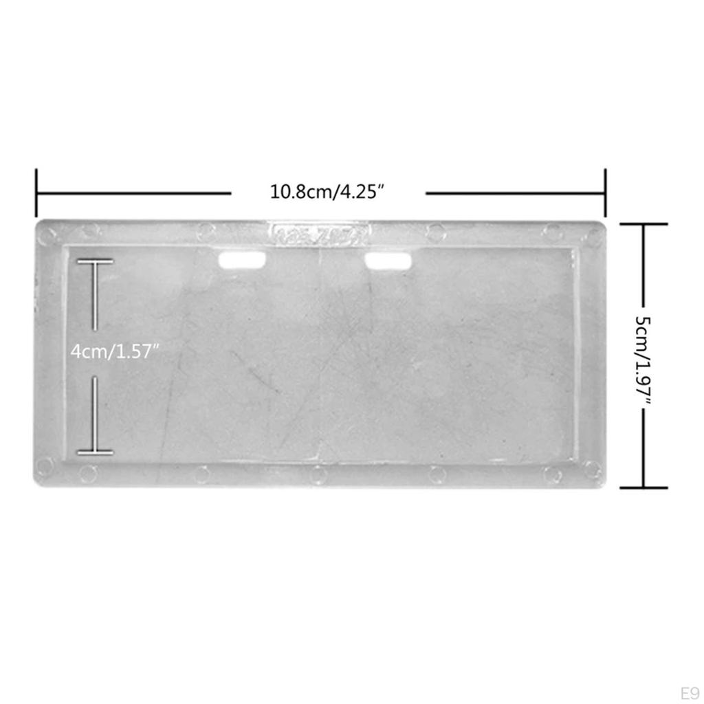 Clear Weld Magnify Lens, 10.8Cmx5cm for TIG/Mig Welding Accessories Most Helmets