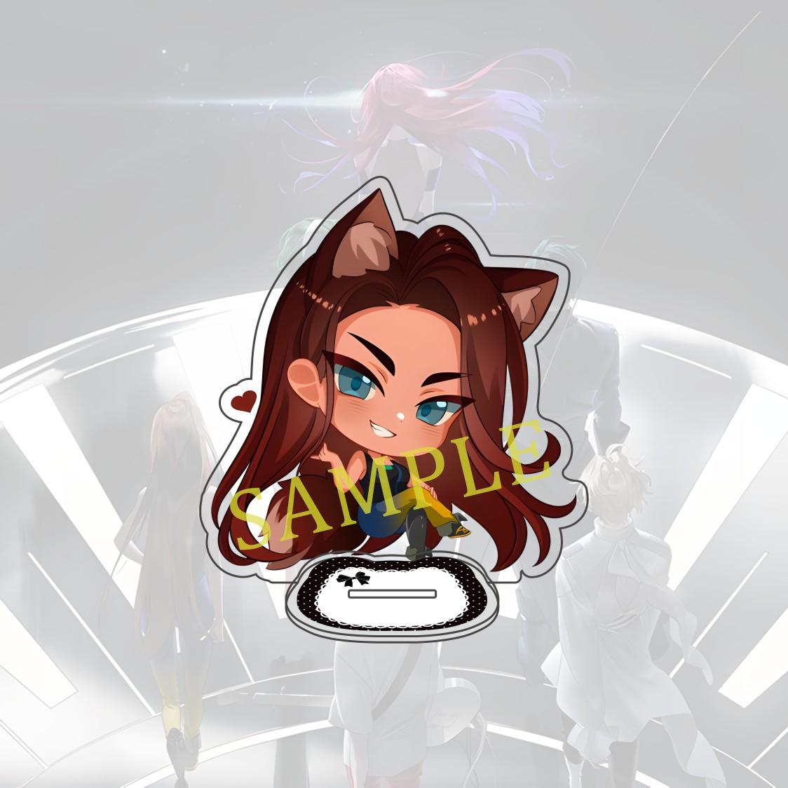 

ALIEN STAGE 10 cm Acrylic Cute Character Standing Model Mizi Sua Till Ivan Luka Hyuna Desktop Exquisite Decoration Fan Gift 10 cm