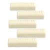 5Pcs Mandolinen-Brückenmutter 8-Saiter Kunststoff 3,5 cm Universal-Instrumentenzubehör zum Ersetzen