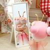 1PC 1:12 Dollhouse Miniature Simulation Full Length Mirror Model Furniture Accessories For Dolls House Decoration