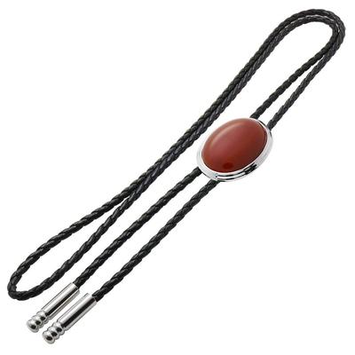 Naszyjnik z pętlą z karneolu Made in Japan Krawat polarowy Krawat polo [SWANK] Lt-ra