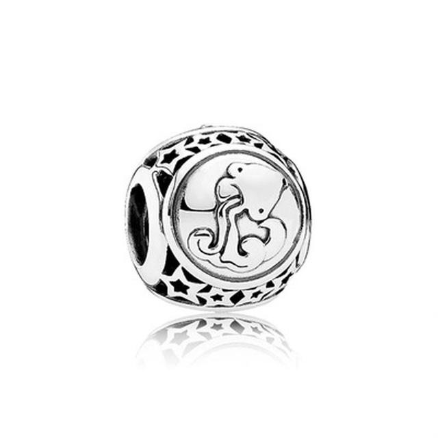 Breloque en perles creuses douze Constellations, nouvelle collection, Bracelet Original à la mode, bijoux à bricoler soi-même pour femmes