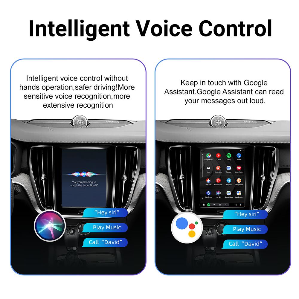 New Wireless CarPlay Android Auto retrofit kit decoder box CarPlay Interface for Volvo V60 V90 S60 XC40 XC60 XC90 S60 S90 2017