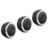 3Pcs Tacoma AC Knobs Replacement Compatible with 2005-2015 A/C Knobs Air Conditi