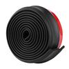2.5M Universal Anti Collision Strip Bumper Protector Scratch Resistance Car DecorBlack