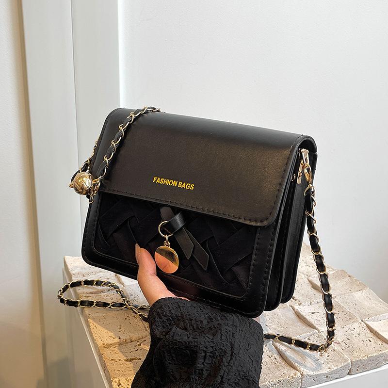 Summer crossbody small bag women's new fashion high-end niche shoulder bag versatile small square bag