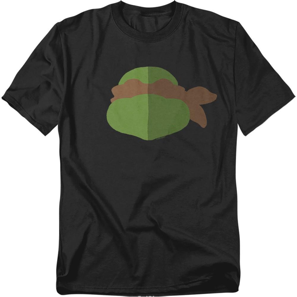 Tmnt Mikey Face T-Shirt S-5XL Black XXXXL