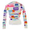 CHANEL Good condition P61482 COCO Button cotton cashmere knit cardigan tops 34 White x MulticolorUsed