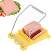 Ham Slicer Strip Cutter Egg Slicer Fruit Stainless Steel Divider Multi Functional Household Kitchen Tool Easy To Clean Sharp