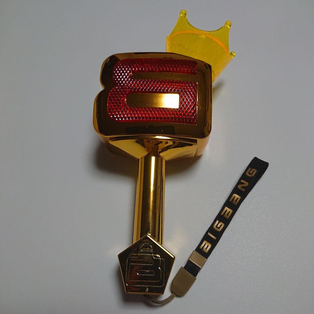 [USED] BIGBANG Gold Light Stick with Crown