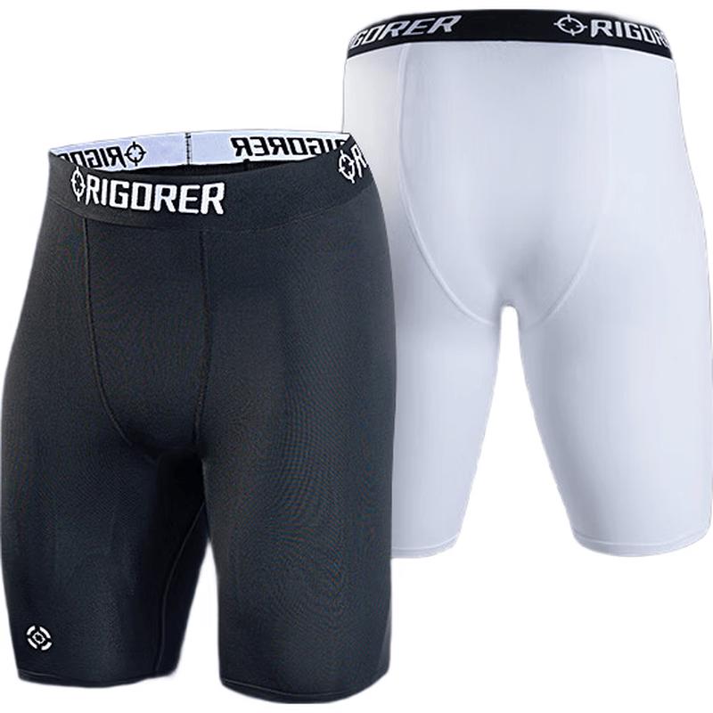Zunzi Men s High-Waist Compression Running Shorts S/165