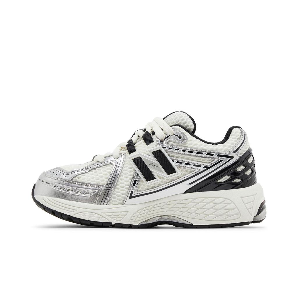 New Balance 1906R Big Kid 'Silver Metallic Black' (Unisex) Silver Metallic / Black / Sea Salt Kids' Running Shoes GC1906ER