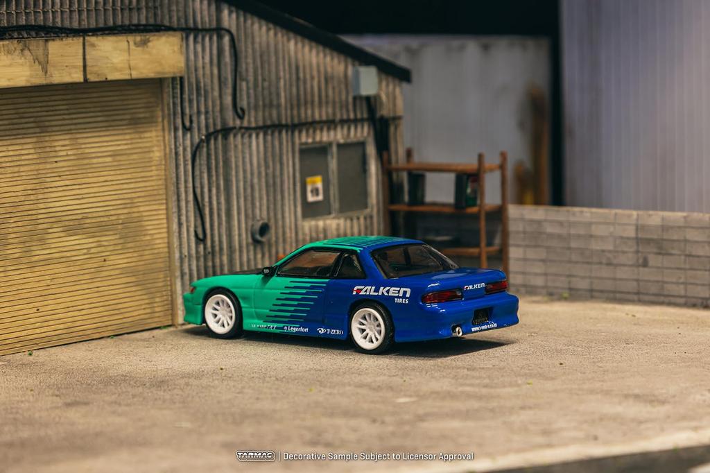 TARMACWORKS VERTEX Nissan Silvia Falken Completed Product 1/64 (S13) T64G-025-FA