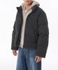 Musinsa Standard Daily Puffer Corduroy Short Padded Jacket [Dark Gray]