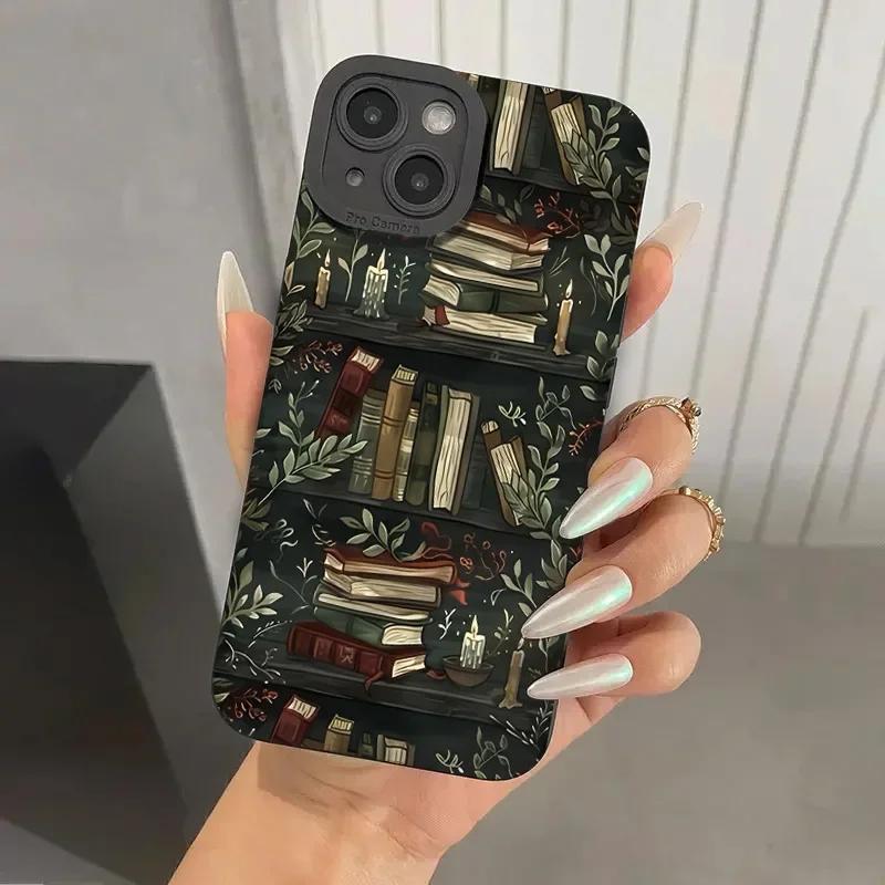 Креативный Красивый Чехол для Телефона с Рисунком Книги для Samsung Galaxy S24 S25 Ultra S23 S22 Plus S21 FE S20 A55 A54 A15 Ударопрочный Чехол Samsung S22 Ultra