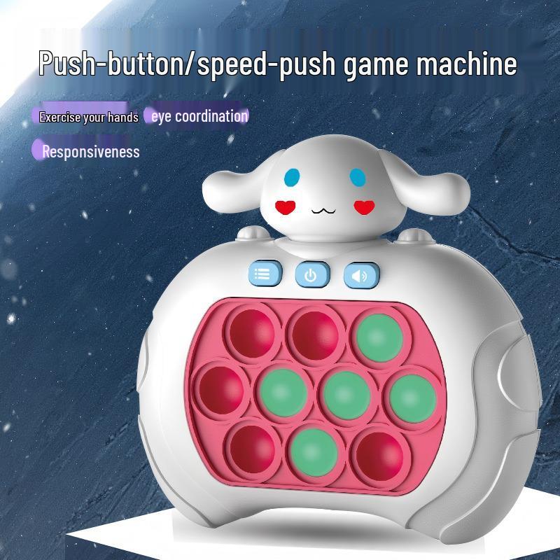 Internet Celebrity Push-Button Rhythm Game: Children's Educational Whack-a-Mole Logic Toy