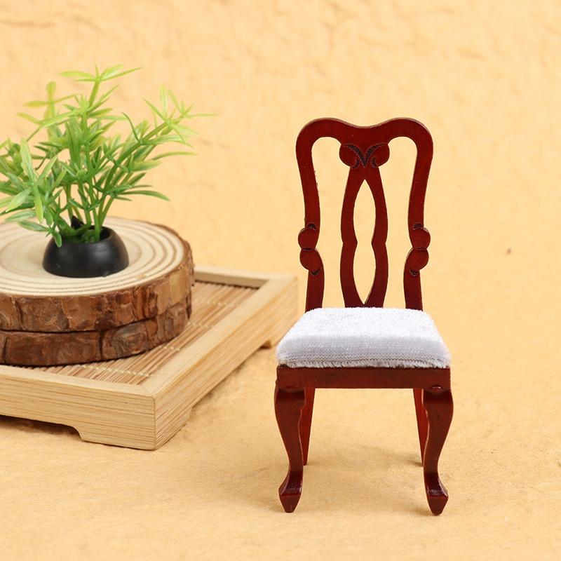 Puppenhaus Simulationsstuhl Möbelmodell Spielzeug für Puppenhaus Dekoration Puppenhaus Miniaturzubehör