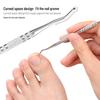 Stainless Steel Nail Groove & Cuticle Pusher Tool for Ingrown Nails Care