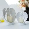 European Resin Angel Wings Candle Holder Home Decorations Room Decoration Accessories for Candles Ornaments