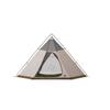 Logos Tradcanvas V-Pole Tepee 400 Set-BB 71208009 Beige - Tent (Width 455 X Length 400 X Height 230 Cm)