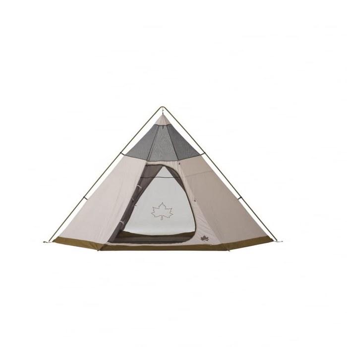Logos Tradcanvas V-Pole Tepee 400 Set-BB 71208009 Beige - Tent (Width 455 X Length 400 X Height 230 Cm)