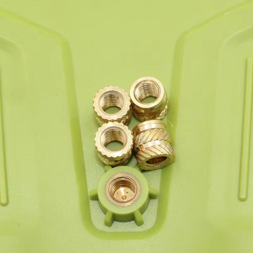 220Pcs M2 M2.5 M3 M4 M5 M6 Heat Set Insert Nuts Knurled Surface Threaded Inserts  Resin Models