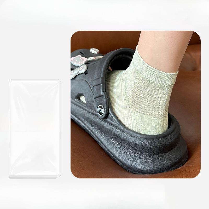 Female Summer All Match Solid Color Mesh Breathable Cool Feeling Ice Socks