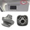 10PCS Sunvisor Holder Clip Clear Gray For Honda Civic CR-V For Accord Civic Viso