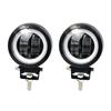 Azumafy LED Fog Lamp, Motorbike, Rounded, Squid Ring, Work Light, Motorcycle, Set of 2,