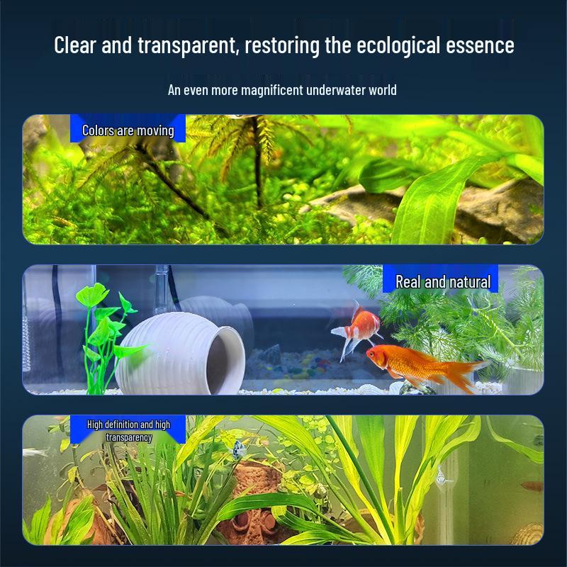 High-Brightness LED Aquarium Light with Energy-Saving Full Spectrum and Three-Stage Dimming for Water Plants and Ornamental Use.