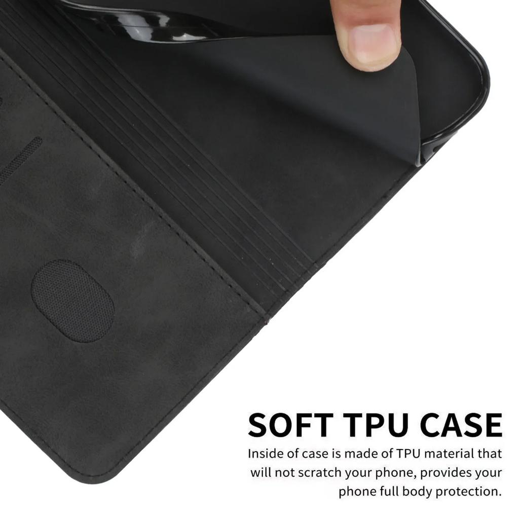 Magnetic Leather Case For Realme 13 12 11 Pro Plus C67 C65 C63 C61 C55 C53 C51 C35 C31 C30 C21Y Note 60 50 Card Slot Book Cover