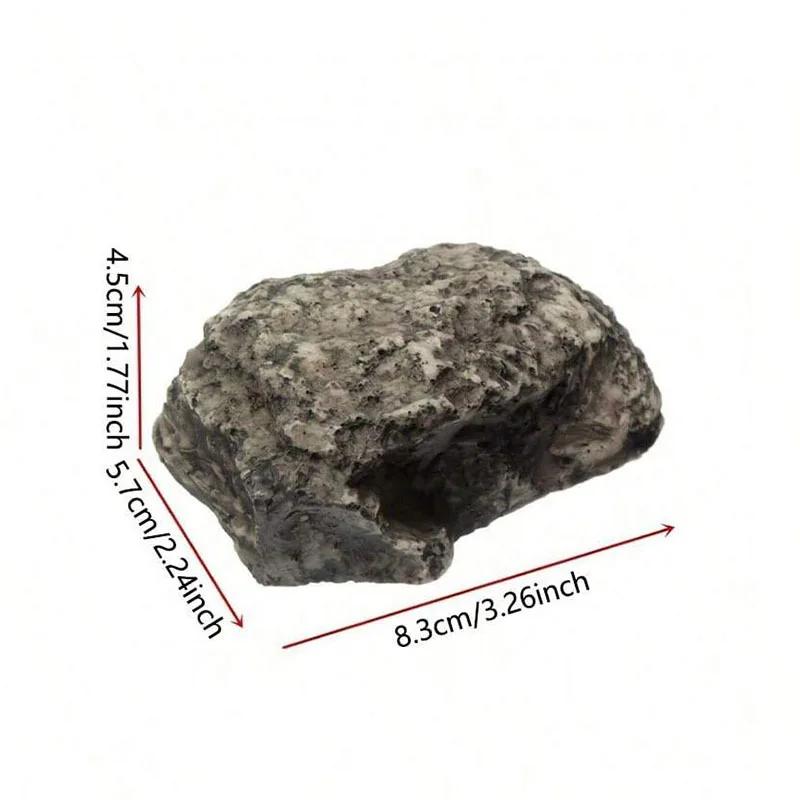 Hidden Doorstep Key Box Outdoor Courtyard Hidden Doorstep Simulated Small Stone Key Box Outdoor Spare Garden Key Storage Box