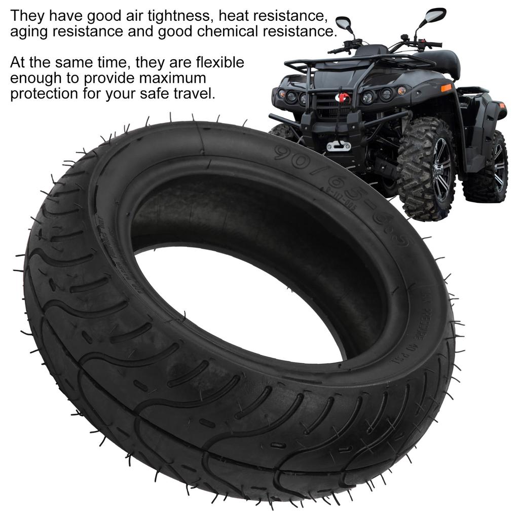 90656.5 Thicken Vacuum Tires ExplosionProof Tubeless for Electric Scooter Modification