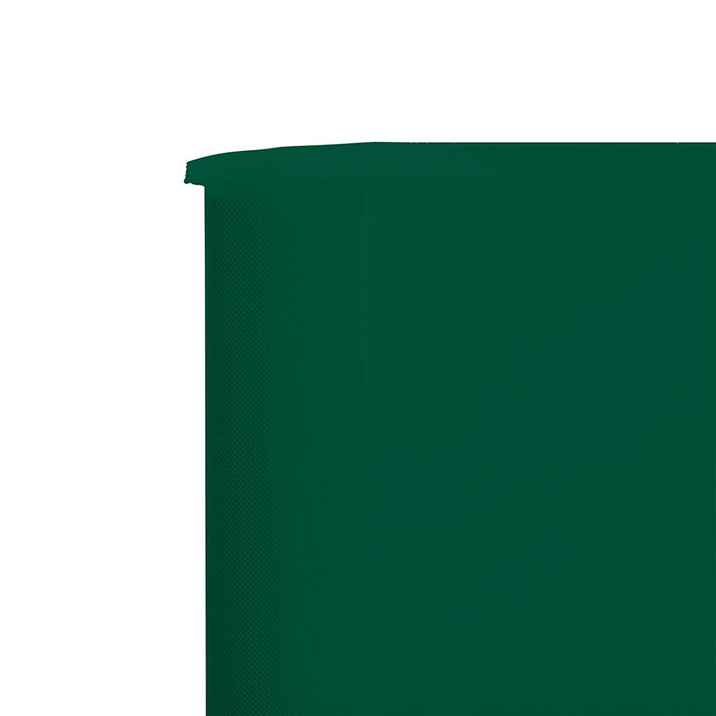 6 Piece Windscreen Mesh 800 x 160 cm Green