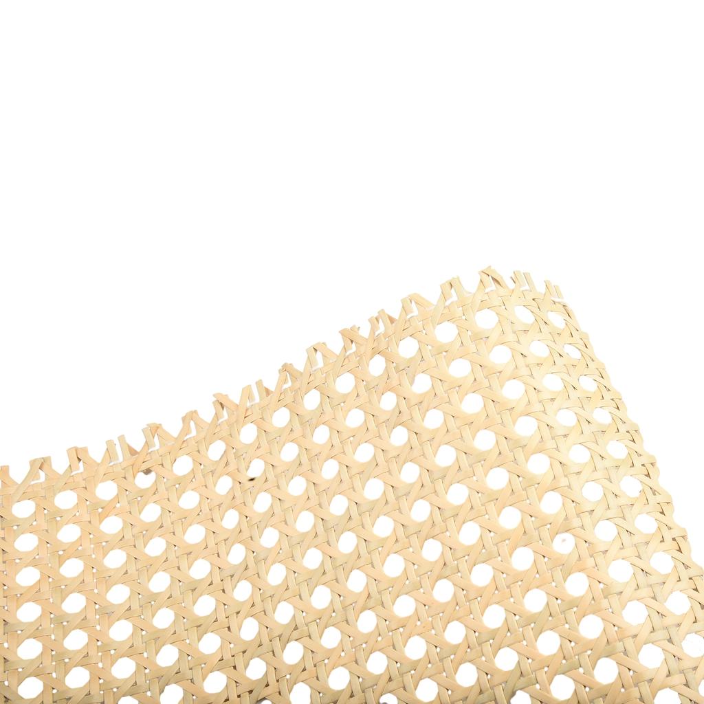 Breathable Rattan Webbing Roll Sheet Designed for Chair Caning Kits and Decorative Furniture Applications with Size Variations