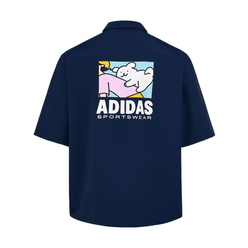 adidas Cartoon-Druck Hundeshirt Unisex Oberteile KR5077